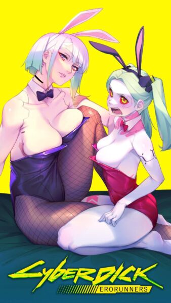 Lucy and Rebecca are ready to celebrate the Year of the Rabbit (Berg-yb) [Cyberpunk Edgerunners]