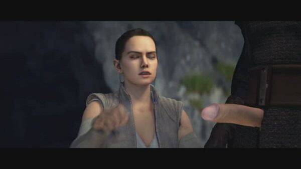 Luke Skywalker Teaches Rey to Feel the Force (drdabblur) [Star Wars]