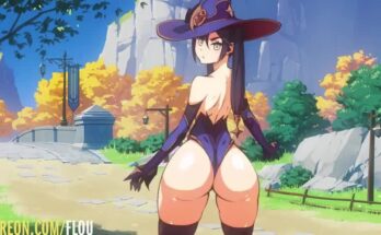 Mona making it clap (Flou) [Genshin Impact]