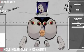 Raven Gets Stuck In Wall (DotArtNSFW) [Teen Titans]