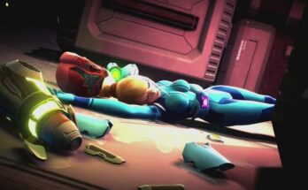 Samus Aran - captured and experimented on by space pirates (OnModel3D) [Metroid]