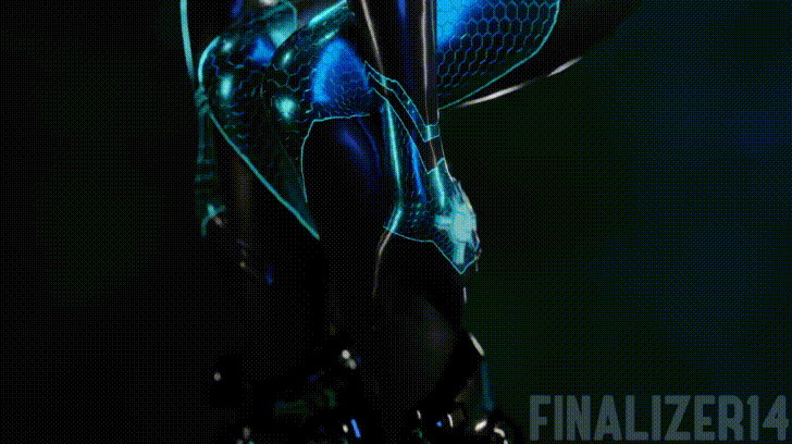 Dark Samus - Dark zero suit for the phazon queen (Finalizer14, Nautilic) [Metroid Prime]