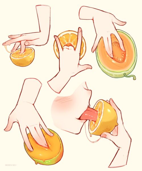 Mango, Orange, Cantaloupe, (MOONGOATMILK) [fruit]