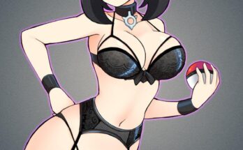 Marnie showing off her new lingerie (Jarckius) [Pokemon]
