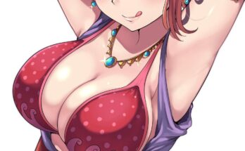Nami giving the fuck me eyes(Kasaishin) [One Piece]