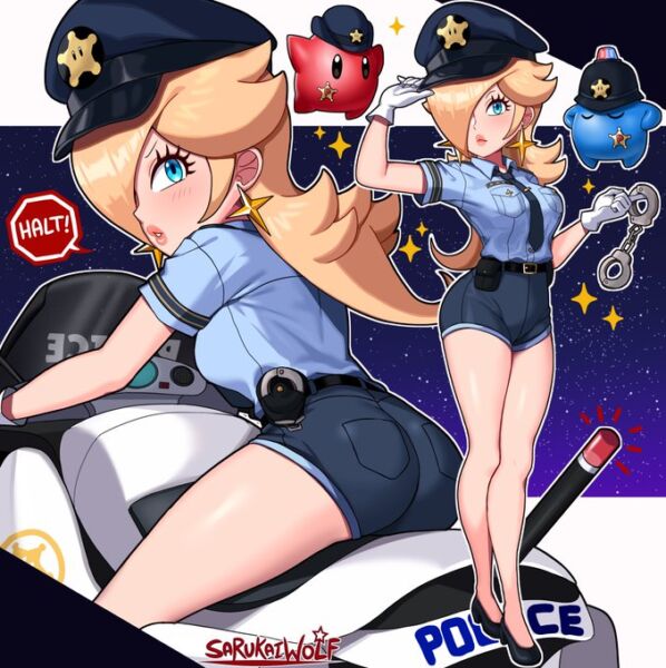 Officer Rosalina reporting for Duty(SarukaiWolf)[Super Mario Galaxy]