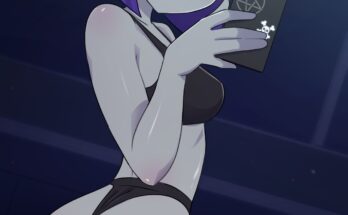 Raven takes a spicy selfie [Teen Titans] (CubedCoconut)