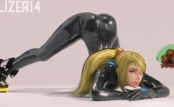Samus Aran, SA X - Samus and Sa-x do the Jack O pose (Finalizer14, Nautilic) [Metroid]