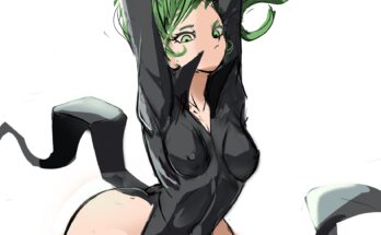 Tatsumaki - even a psychic needs to stretch her back (rakeem spoon) [One punch man]