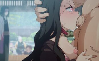 The best way to get rid of a demon is to choke her on your cock (uroboros) [Demon Slayer]