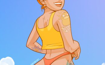 Misty out in the sun! (NaughtBotArt) [Pokemon]
