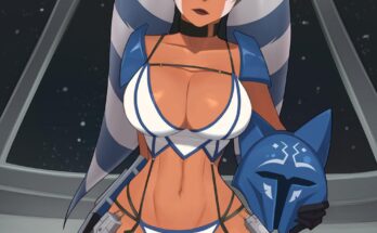 Ahsoka Tano is trying out her new Mandalorian armor (BarleyShake) [Star Wars] {Happy Star Wars Day and May the Fourth be with you}