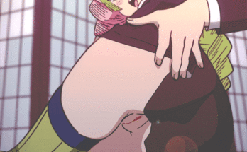 Kanroji Spreading Her Cheeks (Diives) [Demon Slayer]
