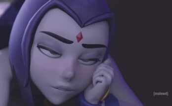Ravens Big Ass Fucked From Behind (MsLewd) [Teen Titans]