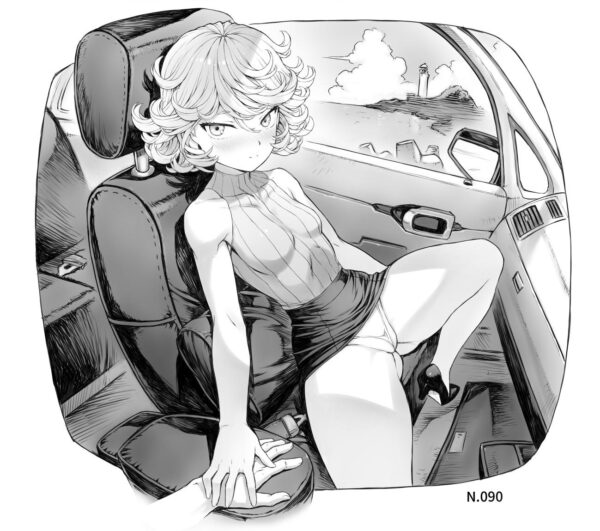 Going on a drive with Tatsumaki [One-Punch Man] (Mogudan)