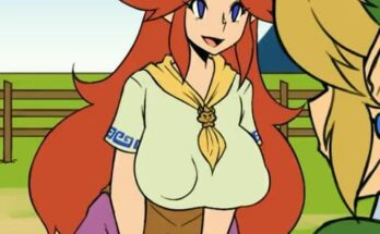 Malon - lifting her skirt to reveal her natural red bush (I-Spoks) [The legend of Zelda]