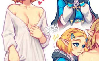 Zelda and Link (BlushySpicy) [The Legend of Zelda]