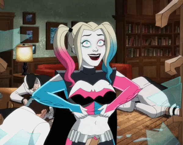 Harley Quinn - Season 4 trailer tit flashing (HBO) [Harley Quinn, DC]