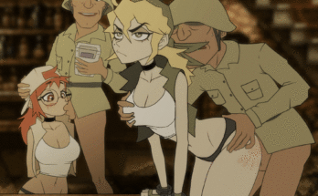 Kasamoto Fucked From Behind While Fio Sucks (Kyde) [Metal Slug]