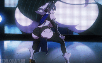 Kronii shaking that ass of hers (flou) [Hololive]