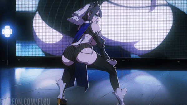 Kronii shaking that ass of hers (flou) [Hololive]