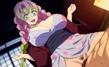 Mitsuri riding on top (馬島 祥平) [Demon Slayer: Kimetsu no Yaiba]