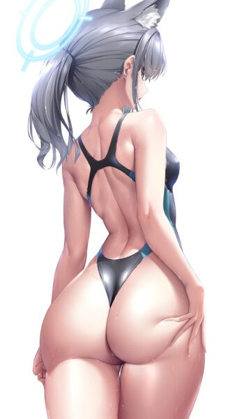 Shiroko exquisite butt (KEN_ill) [Blue Archive]