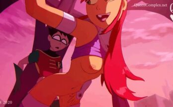 StarFire Fucked From Behind By Robin (QueenComplex) [Teen Titans]