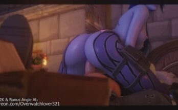 Widowmaker Riding On The Bed (overwatchlover321) [Overwatch]