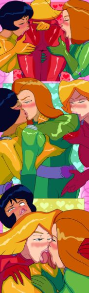 A totally sexy time with Sam, Alex, and Clover (Nekomajinheik) [Totally Spies]