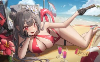 Drinks with Yan by the sea (KONGSI) [Nikke]