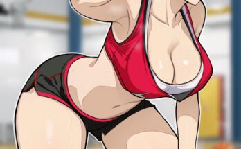 Makoto playing basketball (LepyPepy) [Persona 5]