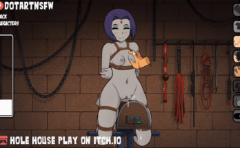 Raven Tied Up And Played With (Dot.ArtNSFW) [Teen Titans]