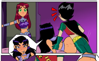 robin and starfire (chaoticcneko) [Teen titans]