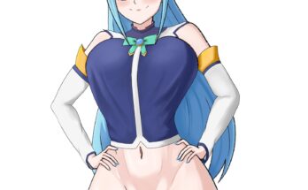 Aqua never wears panties [Konosuba] (EroBlissArt)