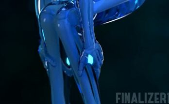 Dark Samus - bearing it all down to her transparent slime skin (Finalizer14) [Metroid Prime]