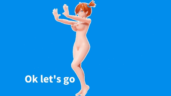 Just a cute misty video (mu mmd) [pokémon]