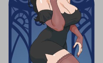 Mavis showing her new dress (Blanclauz) [Hotel Transylvania]