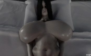Playing with Yamamura Sadako Thicc Boobs lol! (augmero) [The Ring]