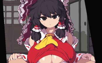 Reimu putting those milkers to work (Takorin) [Touhou]