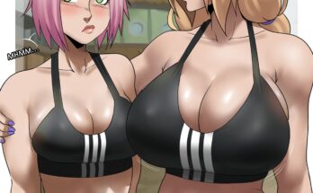 Sakura and Tsunade -