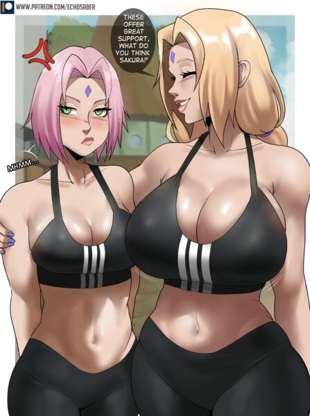 Sakura and Tsunade - 