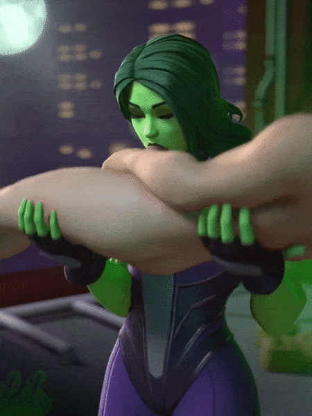 She-Hulk’s Post-Workout Drink (drdabblur) [Marvel]