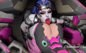 Widowmaker and D.Va (Chameleonhops) [Overwatch]