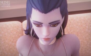 Widowmaker on the couch (Xordel) [Overwatch]