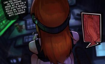 Intense gaming hours with Futaba (FluffyDango) [Persona 5]