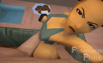 Lara Croft - a classic standing doggy low poly porn (Provocative Pixels) [Tomb Raider]