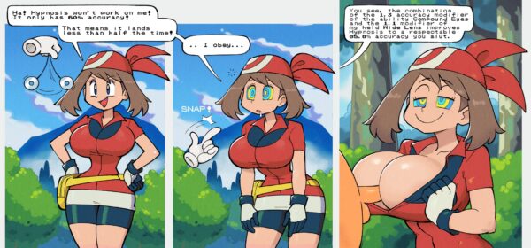 May learns a lesson about Accuracy (Stealth-Brock) [Pokemon]