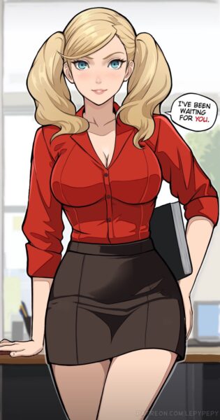 Office Lady Ann Takamaki (LepyPepy) [Persona 5]
