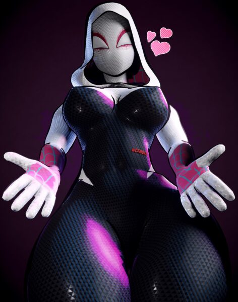 Spider Gwen wants a hug! Do you accept? (wotm8h8) [Marvel]